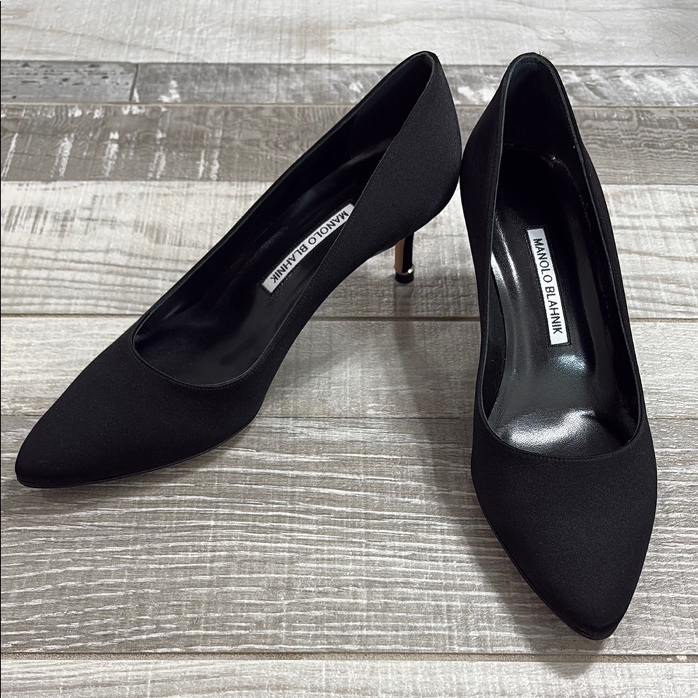 Manolo Blahnik Classic Black Heels